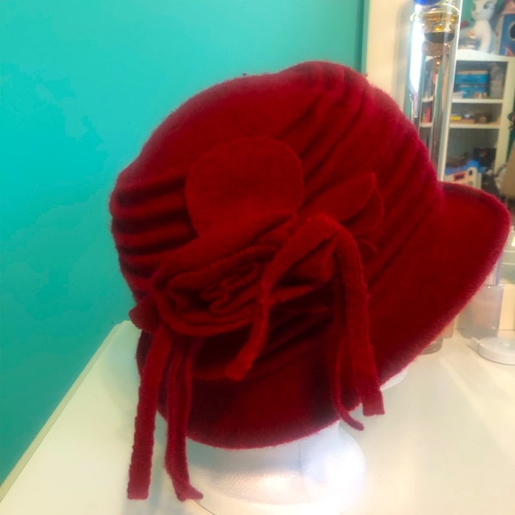 Ladies wool Bucket hat - Picture 1 of 6